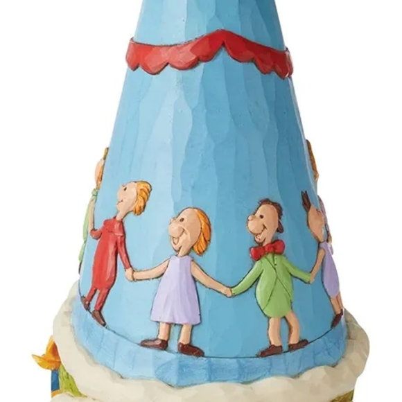 NIB.  Jim Shore Dr Seuss LARGE Grinch Gnome #6010773 - Picture 3 of 8